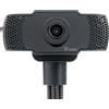 Itek Webcam con Microfono W300 - Full HD, 30FPS, USB, con treppiede incluso, nero