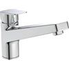 Ideal Standard - Ceraplan, Miscelatore monocomando per lavello da cucina, Bocca bassa mobile, Cromato
