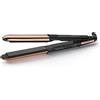 BaByliss Piastre e arricciacapelli Straight And Curl Brilliance, Piastre in vero titanio per una scorrevolezza fluida, Design ionico e curvo in metallo, Riscaldamento rapido in 15 secondi, 5 impostazi