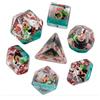 Epic Forge Set di 7 dadi in resina, serie Insert, in scatola, Panda