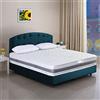 ITALYMATERASSI Materasso king size 180x200 cm molle insacchettate, SEMI RIGIDO, Mod. VEGA, MATERASSO DETRAIBILE DISP. MEDICO, ALTO 22 Cm +2 cuscini PROMO, Materasso SENZA MEMORY con tessuto e fibre Naturali