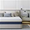 wowttrelax materasso 90x190 in Memory Foam h 20 cm, Materasso Adattabile a 7 Zone, Schiuma in gel rinfrescante & Schiuma di memoria ad alta densità, L'Isolamento del Movimento, Materasso reversibile