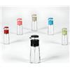 AMAUDIS Oliera salvagoccia in Vetro con Dosatore 320 ml - Bottiglia Dispenser per Olio, Aceto e Condimenti - Facile da Pulire, Ideale per Cucina, BBQ, Casa e Ristorante (BIANCO)