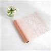 Tomalithic Runner da Tavola, Decorazioni da Tavola, da Utilizzare Come Runner da Tavola o Fascia,Confezioni Natale Rete Rotolo,per Compleanni, Feste, Ritiri, Battesimi, Celebrazioni (di oro rosa, 28 cm * 10 m)