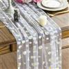 Artoid Mode Bianco Margherita estate garza runner da tavola 70 x 300 cm, decorazione da tavolo da cucina in per feste