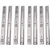 MOCNT 4 Paia (8 Pezzi) 400mm Guide per Cassetti 27mm Cuscinetti a Sfera Guide di Cassetti Acciaio Zincato Guide a Estrazione Binari Cassetti Scorrevoli Guida di Cursori Armadio