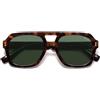 SOJOS Occhiali da sole quadrati retrò polarizzati donna uomo vintage trendy rettangolare grandi occhiali da sole con protezione UV400 SJ2385