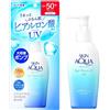 Skin Aqua UV Super Moisture Gel Large-capacity pump type Sunscreen Fragrance-free 140g SPF50+ / PA++++ Contains a UV absorber that is hard to be damaged by UV and does not deteriorate easily.