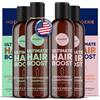 Moerie Moérie shampoo ristrutturante balsamo volumizzante anticaduta, prodotti per crescita capelli con ingredienti naturali, oltre 100 ingredienti attivi per capelli folti, lunghi e splendenti, 4 x 250 ml