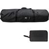 Homirty Borsa per Tenda da Viaggio, Borsone per Tenda Campeggio, Borsa per Della Tenda, Borsa per Tenda Accessoria per Tende, Impermeabile, con Cerniera, 90x30x30cm (Nero)