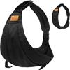 IBOPUXIU Laterale Fascia Neonato, Fascia Porta Bebe Regolabile, Fascia Neonato Ergonomico, Traspirante Marsupio Neonato 0-36 Mesi, Ergonomico Fascia