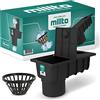 Millto™ Pozzetto per Pluviale 110 mm | Scarico Verticale Filtro per Tubo di Acqua Piovana Scatola Grondaia Cassetta Pioggia Polipropilene