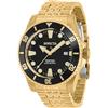 Invicta Pro Diver Orologio da Uomo in acciaio inossidabile con movimento Automatico - 44mm, Oro/Nero