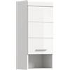 xonox.home X18A9721, Legno ingegnerizzato, Bianco, 30 x 77 x 23cm