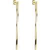 Liebeskind Berlin orecchino, 7 cm, Acciaio inossidabile, Senza Gemme