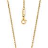 Engelsrufer Belcher catena collana in oro placcato 925 Sterling argento spessore 2,1 mm (0,08) lunghezza 80cm (31.50)