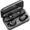TWS Powerbank BTH F9 - Cuffie con Bluetooth 5.0, impermeabile IPX5
