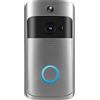 Leftwei Videocamera per campanello video, Videocitofono Smart Wifi Campanello a infrarossi senza fili di accesso per citofono Videocamera per porta