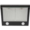 Atnhyruhd Cappa aspirante da incasso, con illuminazione a LED, 2000 - 2200 RPM