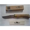 ANTONINI Old Bear Coltello Antonini Knives MOD Manico in OLIVO Misura 19 cm Prodotto Artigianale Ogni Pezzo Un Pezzo Unico Certificato di Garanzia
