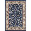 Pierre Tappeti Parure (3 pezzi) di Tappeti persiani orientali, tappeto economico salotto soggiorno, riproduzione motivi classici 2079 azzurro tris scendiletto (1 pezzo 70x130 + 2 pezzi 55x105)