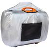 Coverify Copertura universale impermeabile per generatore inverter per la maggior parte dei generatori da 1000-2500 Watt (L24,5 x W13 x H18,5, argento)