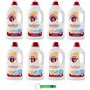 Beni Culinari 8 x Chanteclair Lavatrice Marsiglia Profumi Detersivo Liquido - Detersivo liquido per lavatrice - Formula detergente con sgrassatore 28 lavaggi 1260 ml + portachiavi Beni Culinari