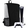 Géneric Custodia da viaggio per PS5 Borsa Zaino per console Ps5 Custodia protettiva di lusso una borsa per maniglia per Ps5 Set Multi Function Travel Storage