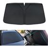RZAPCTPB Adatto per Audi A3 S3 8V Hatchback 2013-2020, parasole per parabrezza, parasole per auto per finestrini anteriori, parasole per parabrezza nero, accessori per auto