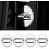 ZTYUANHANG Cover protettiva gancio di chiusura della portiera dell'auto,per Jeep Avenger 2023-2024 in acciaio inox, Copertura Serratura Auto,4 pezzi