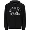 Russell Athletic A30272-IO-099 Case-Zip Through Hoody Uomo Felpa con Cappuccio Black Taglia S