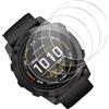 Rnnmeeko 3 Pezzi Vetro Temperato per Garmin epix Pro 51mm Pellicola Protettiva, Durezza 9H Protezione Schermo, Ultra HD Trasparente Senza Bolle Anti Graffio Film pellicola vetro