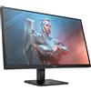HP OMEN 27 FHD Monitor, Schermo da 27 Pollici Full HD, Risoluzione 1920 x 1080 Pixel, Pannello IPS 16:9 da 165Hz, 1 ms, DisplayHDR 400, Antiriflesso, 450 nits, AMD FreeSync, USB, HDMI, Nero