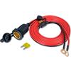 FBBULES 12V / 24V Presa Accendisigari Auto, Adattatore Universale Impermeabile Accendisigari con 20A Fusibile e Cavo di Connessione da 3M per Barca Auto Moto Navi
