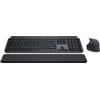 Logitech MX Keys S Combo: MX Master 3S, MX Keys S & MX Palm Rest - Graphite, QWE