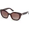 GUESS Occhiali da Sole GU00196 52F dark havana 51/23/140 Donna