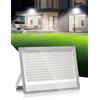 Litglobe Faretto LED da Esterno 200W,6500K Bianca Fredda Faro LED,20000LM Super Luminoso Faretti 𝐋𝐄𝐃,IP66 Impermeabile Fari 𝐋𝐄𝐃 da Esterno per Giardino, Terrazza, Garage