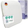 Wolkenfeld Cuscino Lettino Bambino 60x40x6 per Bambini Oltre i 2 Anni - Cuscino Morbido e Traspirante per un Sonno Sicuro - Memory Foam Naturale OEKO-TEX - Federa Ipoallergenica in Fibra TENCEL