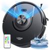Laresar Clean Robot Aspirapolvere Lavapavimenti con Mappatura, robot aspirapolvere con navigazione LiDAR, carta live 5000Pa aspirapolvere robot Mars01 fino a 180 minuti, ideale per peli di animali