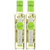 Messino Aceto Bianco con Origano - Aroma Erbaceo Intenso, Ingredienti Naturali, Senza Zuccheri Aggiunti - Confezione 2 x 250 ml (Totale 500 ml) - Condimento per Insalate, Carni, Pasta e Verdure