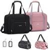 SPAHER 2X Borsone da Viaggio Wizzair Vueling 40x30x20 Bagaglio a Mano Borsone Palestra Sportiva Grande 25L Donna Uomo Impermeabile Borsa da Viaggio Piscina Fitness on Tasca Umida Travel Bag