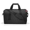REISENTHEL MT7075 ALLROUNDER L Borsa sportiva Donna GLOSSY DOTS BLACK Taglia Unica
