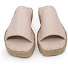 Bonateks Frrbtrlky100221, Sandalo a Cuneo Donna, Beige, 36 EU