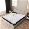 The White Stone Topper Rinfrescante Matrimoniale con Elastici | Correttore Materasso 180 x 200 con Tecnologia Cooler e Proprietà Ortopediche | Altezza 4 cm | Tessuto Traspirante e Antibatterico
