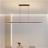CONERY Lampada a Sospensione a Forma di Barra Lunga Decorazione di Illuminazione a LED Lampadario a LED Minimalista Illuminazione a Forma di Ceppo Illuminazione dimmerabile Droplight