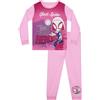 Marvel Pigiama Bambina, Pigiami Ragazza Spidey And His Amazing Friends, Pigiama Bambino Ghost Spider Estate, Rosa 7-8 Anni