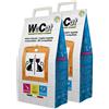 WeCat 70 Giorni (Set 2 Sacchi da 3,5 kg) Sabbia Lettiera Gatti Agglomerante Vegetale