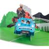 Cardology - Biglietto pop-up volante Ford Anglia | Biglietto di auguri di compleanno di Harry Potter | Merchandise ufficiale del Mondo Magico (Flying Ford Anglia)
