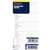 Filofax Personal Password - Ricarica di carta, 95 x 171 mm, colore: Bianco