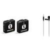 RØDE Wireless ME Sistema di Microfono Wireless Ultra-compatto con Microfoni Incorporati & Lavalier GO Microfono Lavalier/Lapello Professionale per Trasmissioni